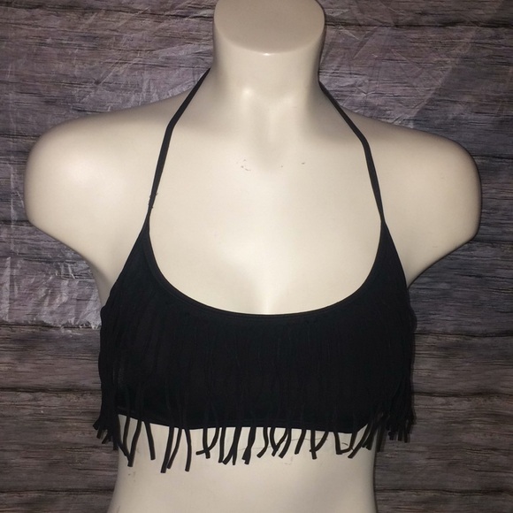 Victoria’s Secret PINK Black Bathing Suit Top - Picture 3 of 7